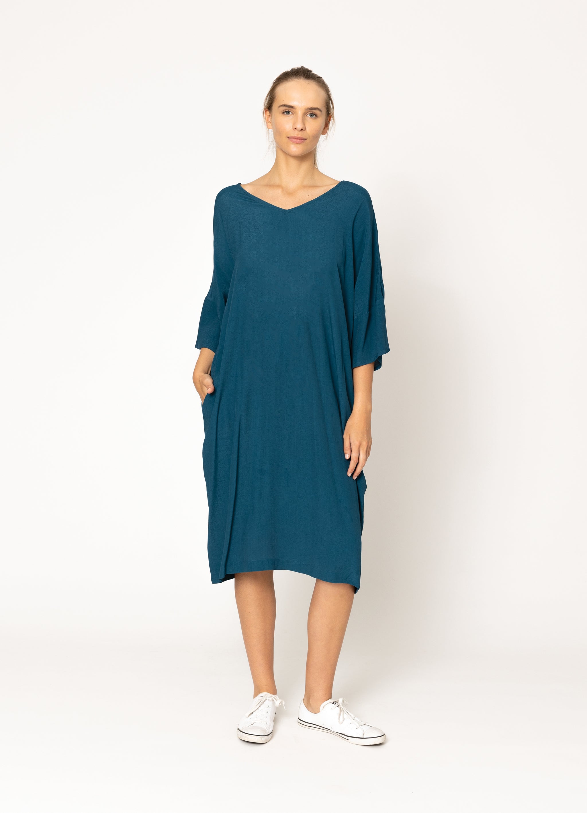 Cody Dress - Viscose Crepe – Ella + Eli